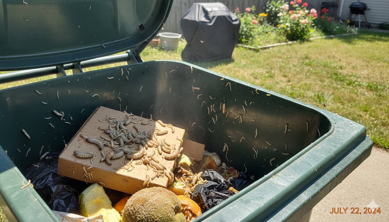 How to Stop Maggots Wheelie Bins Hot Weather | Easy Guide